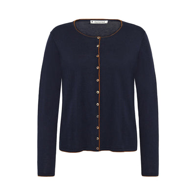 Mansted -  Yasmina Summer Modal/Yak Cardi - Navy
