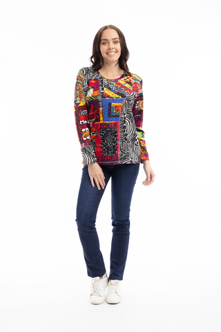 Orientique - Patch Top - Runaway Train