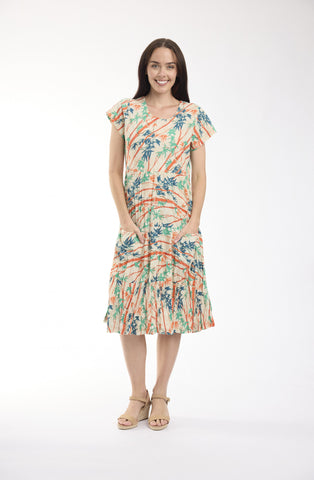 Orientique - Garniers Bais Cut Front Dress