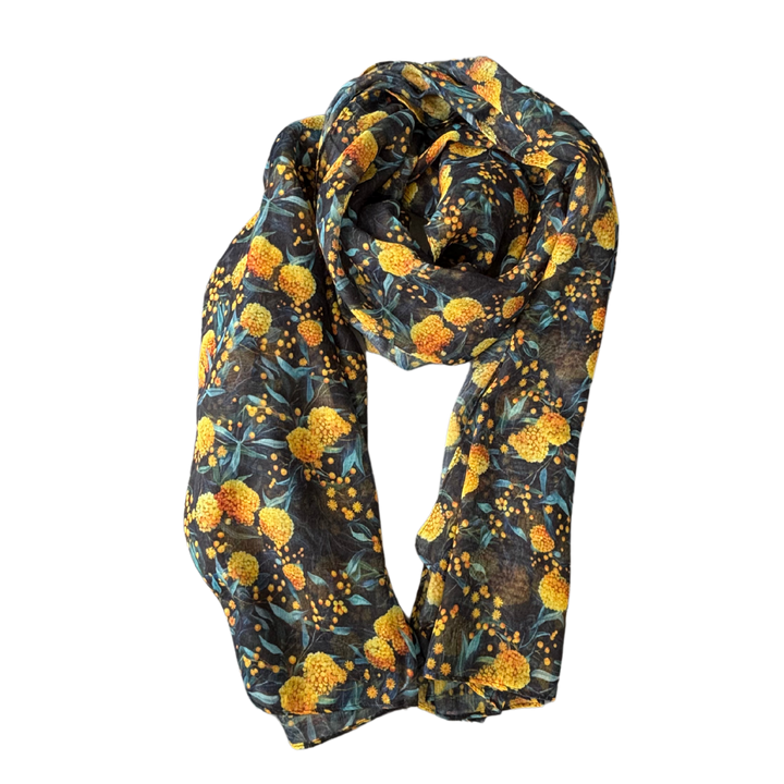 Artico - Scarf Blu-Hen Golden Wattle