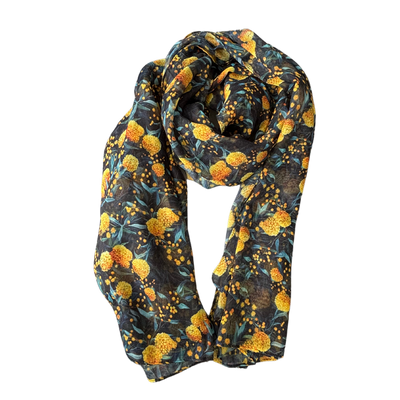Artico - Scarf Blu-Hen Golden Wattle