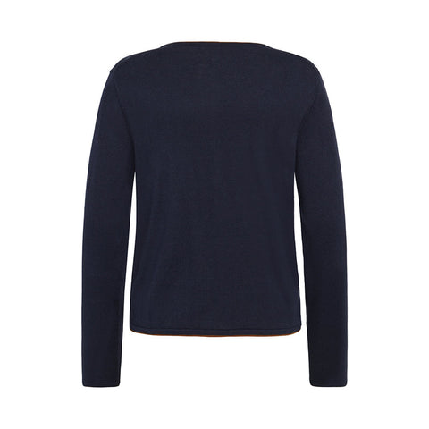 Mansted -  Yasmina Summer Modal/Yak Cardi - Navy