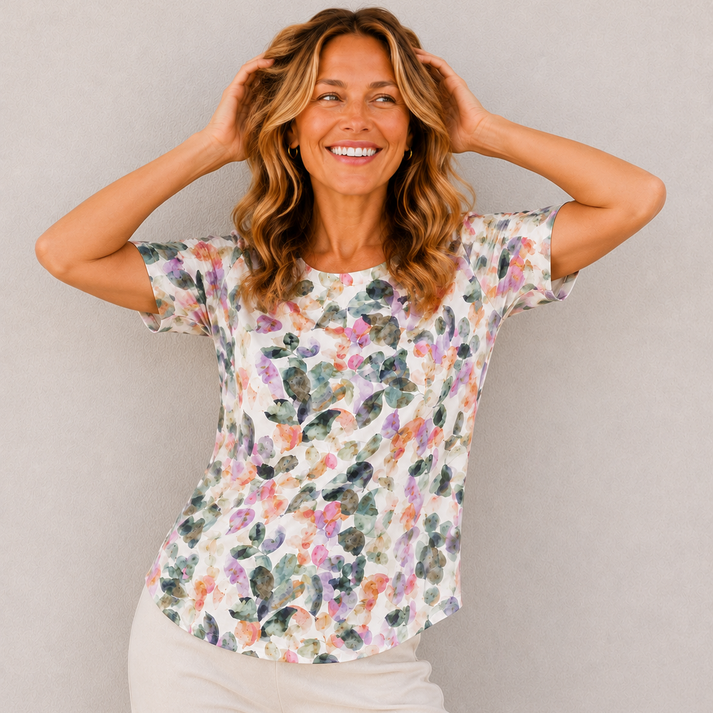 Renoma - Olympia Betty Printed Top