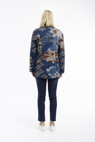 Orientique - Quilted Reversible Jacket - Dancing Queen