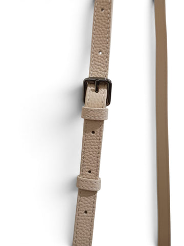 4 The Love - Mel Leather Mini Cross Body Bag - Cream