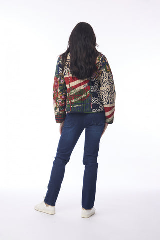Orientique - Reversible Quilted Jacket - Zapotec