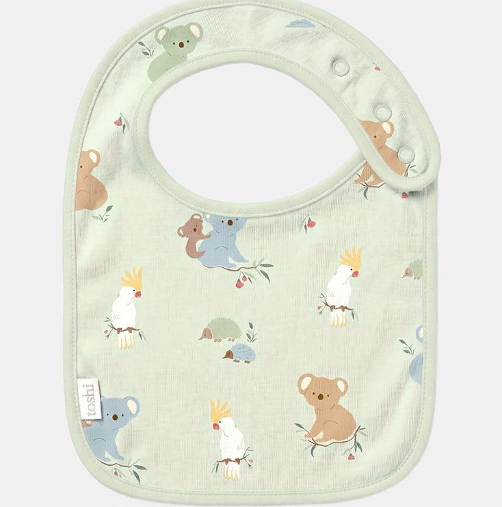 Toshi - Bib Gumnut Babies - Eucalyptus