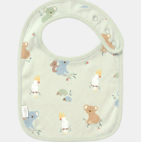 Toshi - Bib Gumnut Babies - Eucalyptus