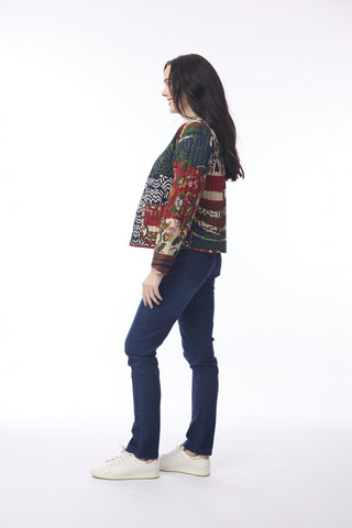 Orientique - Reversible Quilted Jacket - Zapotec