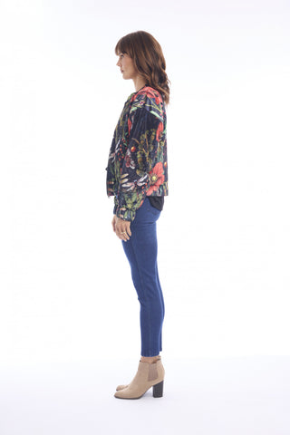 Escape - Bomber Velvet Jacket - Maguana