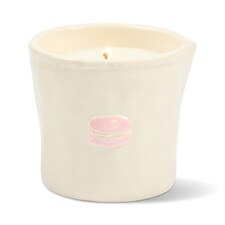 Paddywax - Bistro Macron Embossed Ceramic Candle - Vanilla & Pistachio