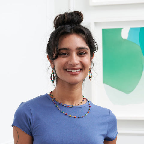 WorldFinds - Dotted Kantha Milieu Necklace