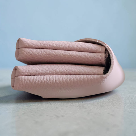 Melange - Leather Coin Purse - Pink
