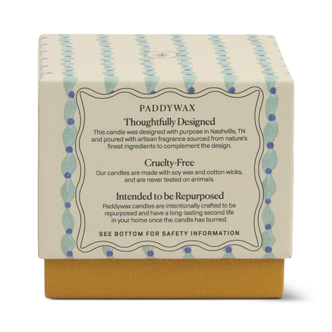 Paddywax - Tulip 5.5oz Glass w/ Printed Box - Wisteria & Willow