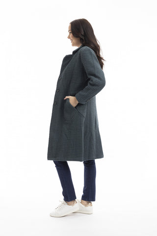 Orientique - Solid Long Jacket - Olive