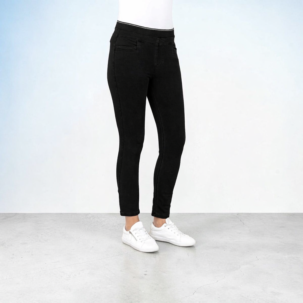 Renoma - Pull On Cleo Leisure Pant - Black