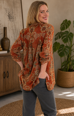 Cienna - Marsha Viscose Silk Shirt