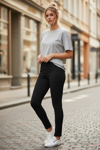 Maglia - Regina Supa Ponti Pull On 7/8 pant - Black
