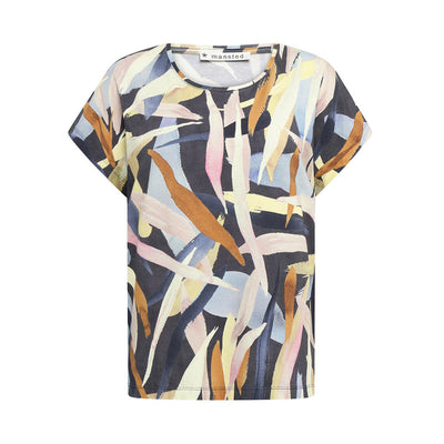 Mansted - Priya Organic Cotton Blend T-Shirt – Cold Grey