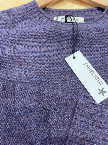 Mansted - Gerda - Lambswool Crew Neck - Plum