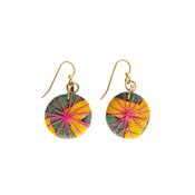 WorldFinds - Kantha Threadburst Solo Earrings - Petite