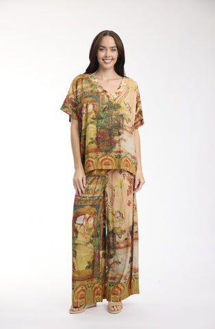 Orientique - Boxy Top - Indian Vibes