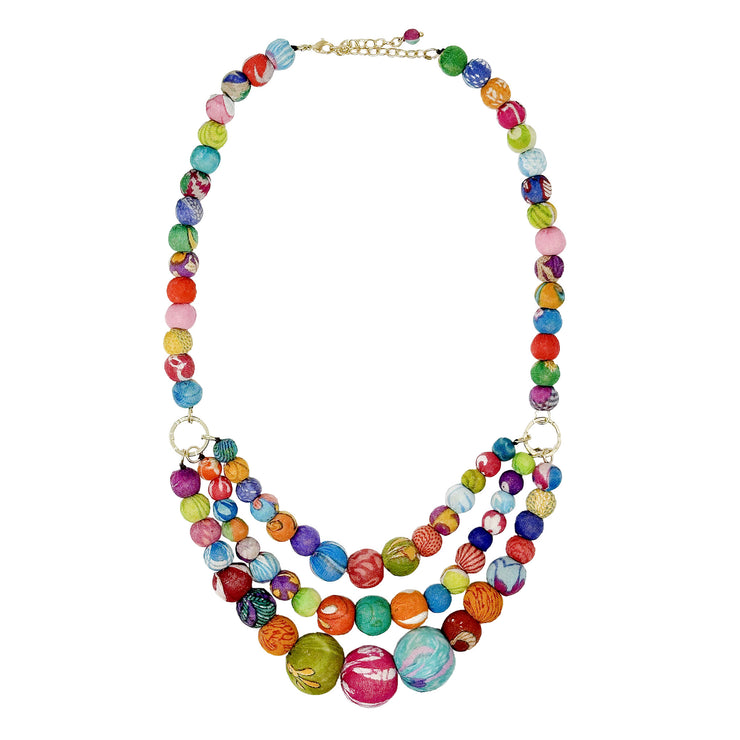 WorldFinds - Kantha Tresillian Necklace