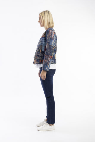 Orientique - Quilted Reversible Jacket - California Dreaming