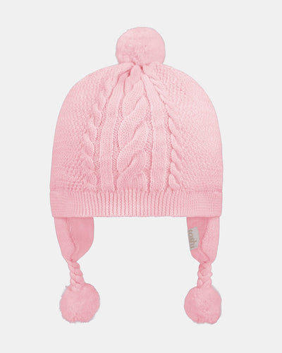 Toshi - Organic Earmuff Yummy Beanie - Misty Rose