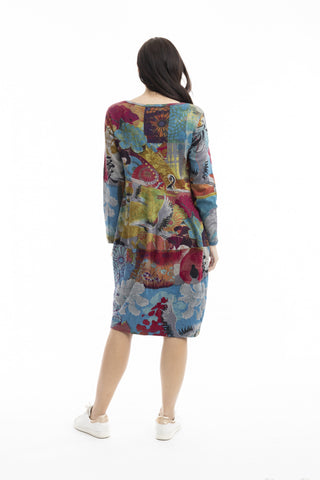 Orientique - Bubble Panel Dress - Billie Jean