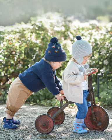 Toshi - Organic Earmuff Bobby Beanie - Fog