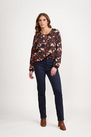 Vassalli - Slim Leg Knit Jean - Carbon