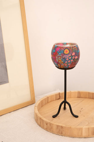 Koh - Aboriginal Womens dreaming Tealight Candle Holder