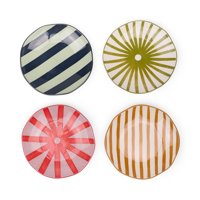 Here's How - The Marley Set of 4 Appetizer Plates