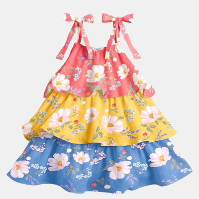 Toshi - Baby Tiered Dress Arcadia - Camille