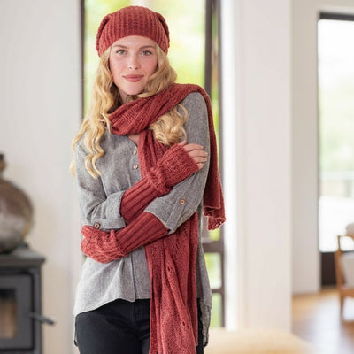Cienna - Neck Scarves Mohair Blend-Assorted