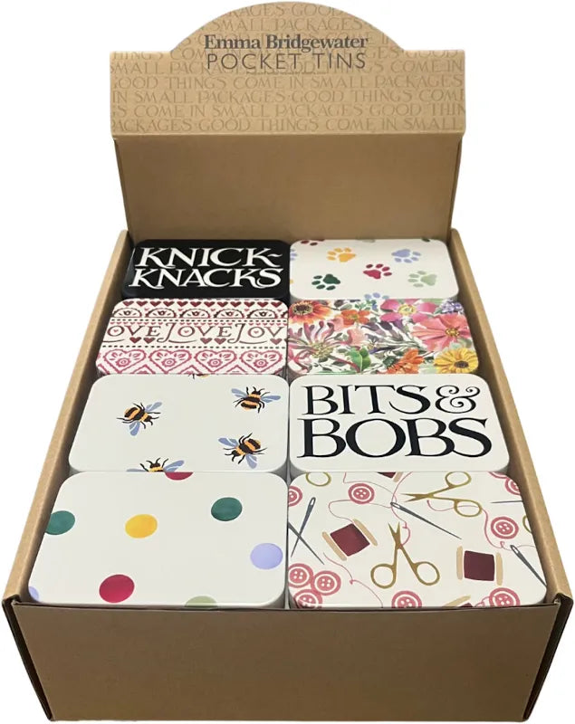 Tin Co - Emma Bridgewater Slip Lid Pocket Tin Assorted Designs
