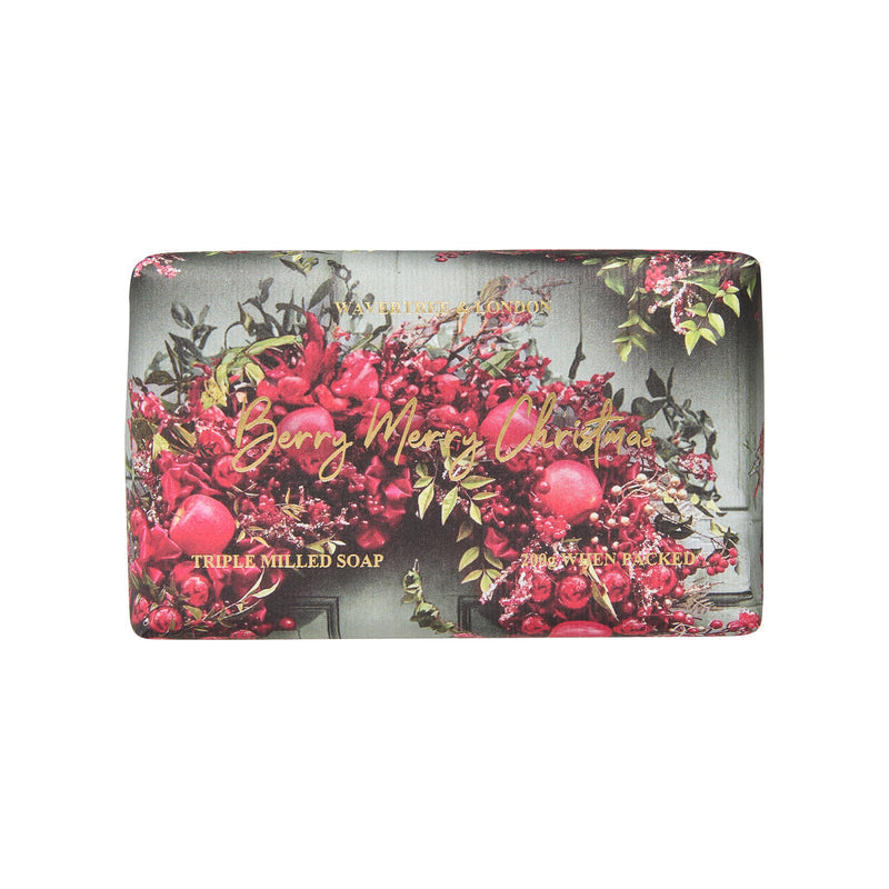 Wavertree & London - Berry Merry Christmas Soap Bar 200g