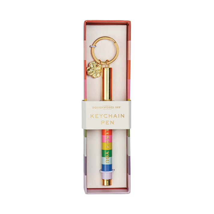 Designworks - Lucky You Pen Keyring