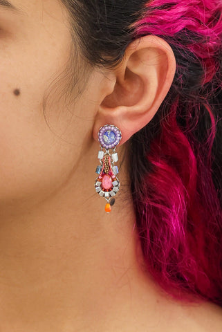 Ayala Bar - C2361 Spring Awakening Set, Casual Earrings - Petal