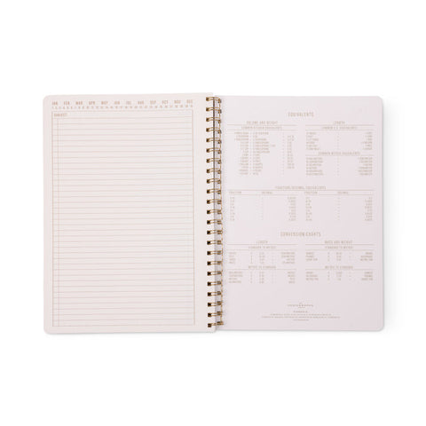Designworks - Mix Credit Large Twin Wire Journal - wavy Blue