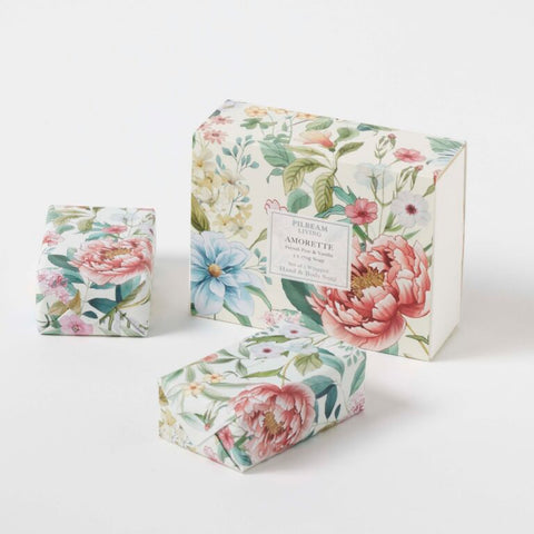Pilbeam - Amorette Soap Gift Set - Ginger Flower