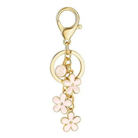 Melange Chic - Floral Personalised Keyring