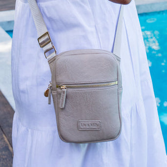 Liv & Milly - Brooklyn Waist Bag - Latte