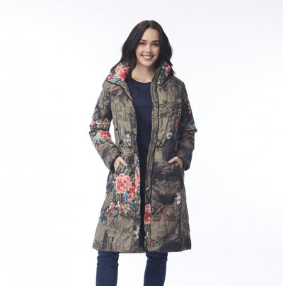 Orientique - Puffer Coat- Keqioa