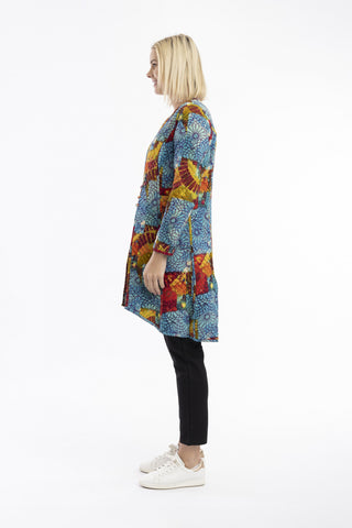 Orientique - Quilted Reversible Coat - Billie Jean