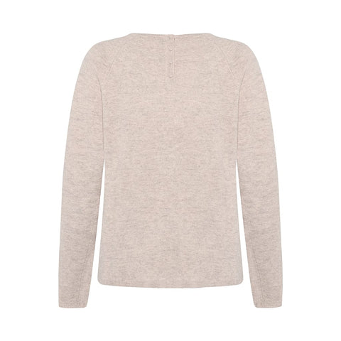 Mansted - Hattie Yak Blend Crewneck Jumper - Rose