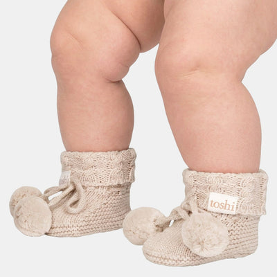 Toshi - Organic Yummy Booties - Oatmeal