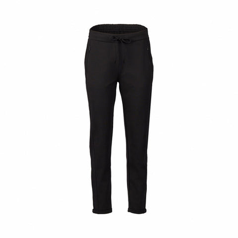 Vassalli - Relaxed Leg Ankle Grazer Pant - Black