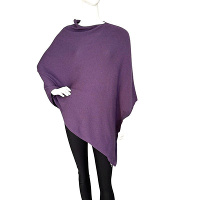 AUTN - Multi-Way Wearing Poncho - Violet - PH210540-26
